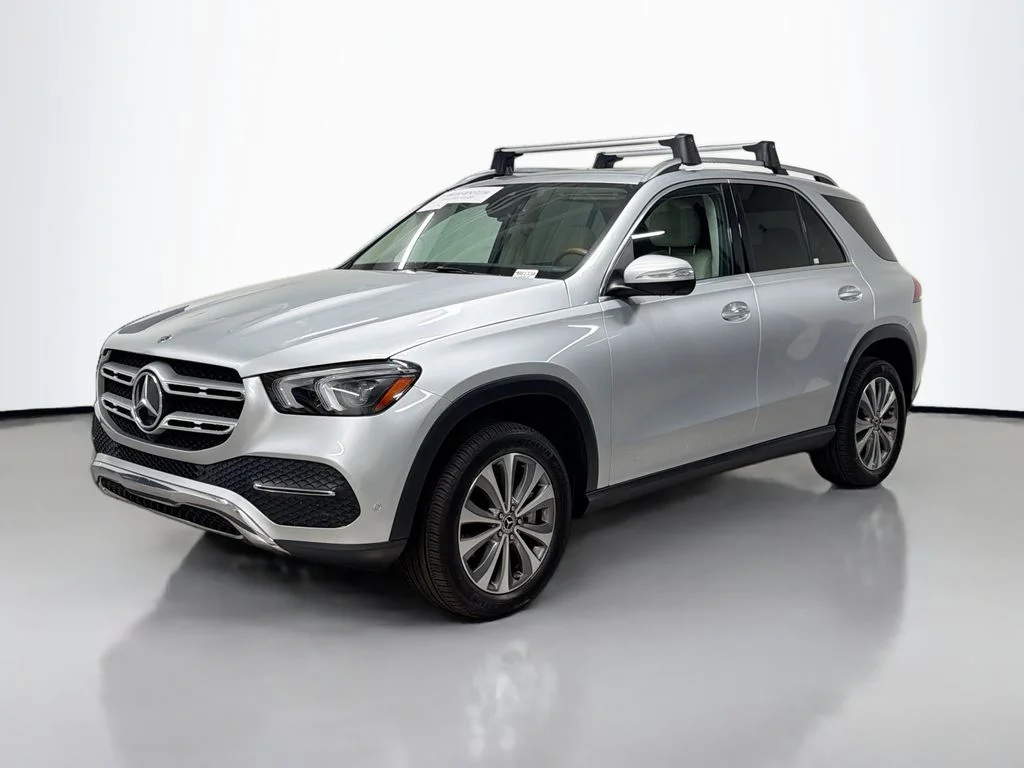 Certified Used 2021 Iridium Silver Metallic Mercedes-Benz GLE 350 image 1