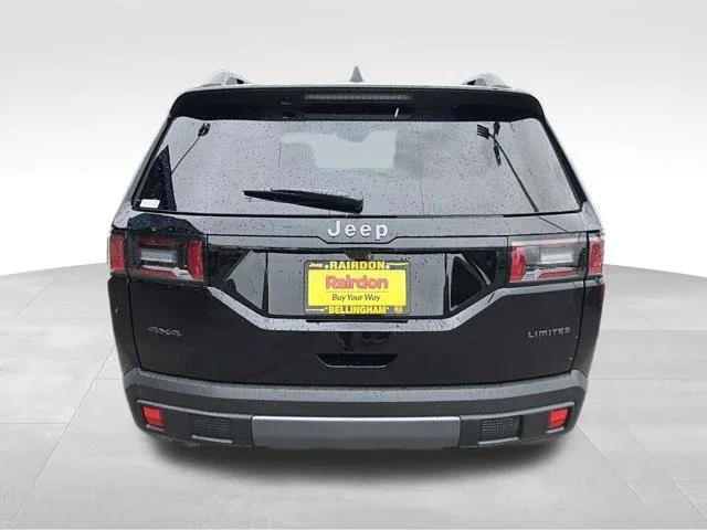 New 2026 Diamond Black Crystal Pearlcoat Jeep Limited image 6