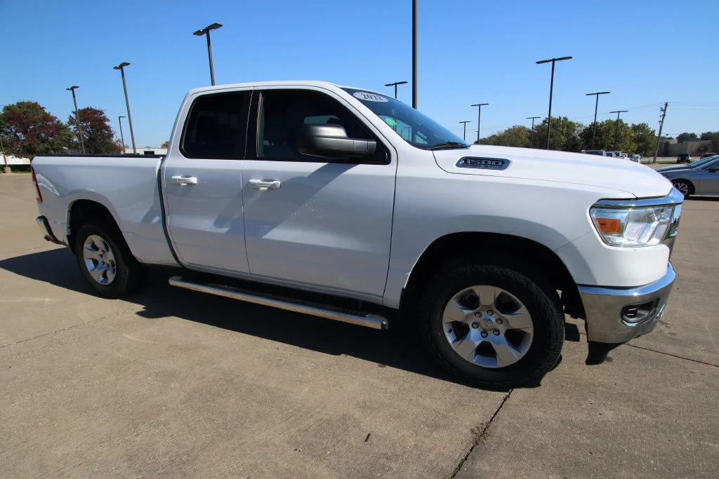Used 2022 Bright White Clearcoat Ram Big Horn/Lone Star image 3