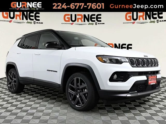 New 2026 Bright White Clear-Coat Exterior Paint Jeep Limited image 1