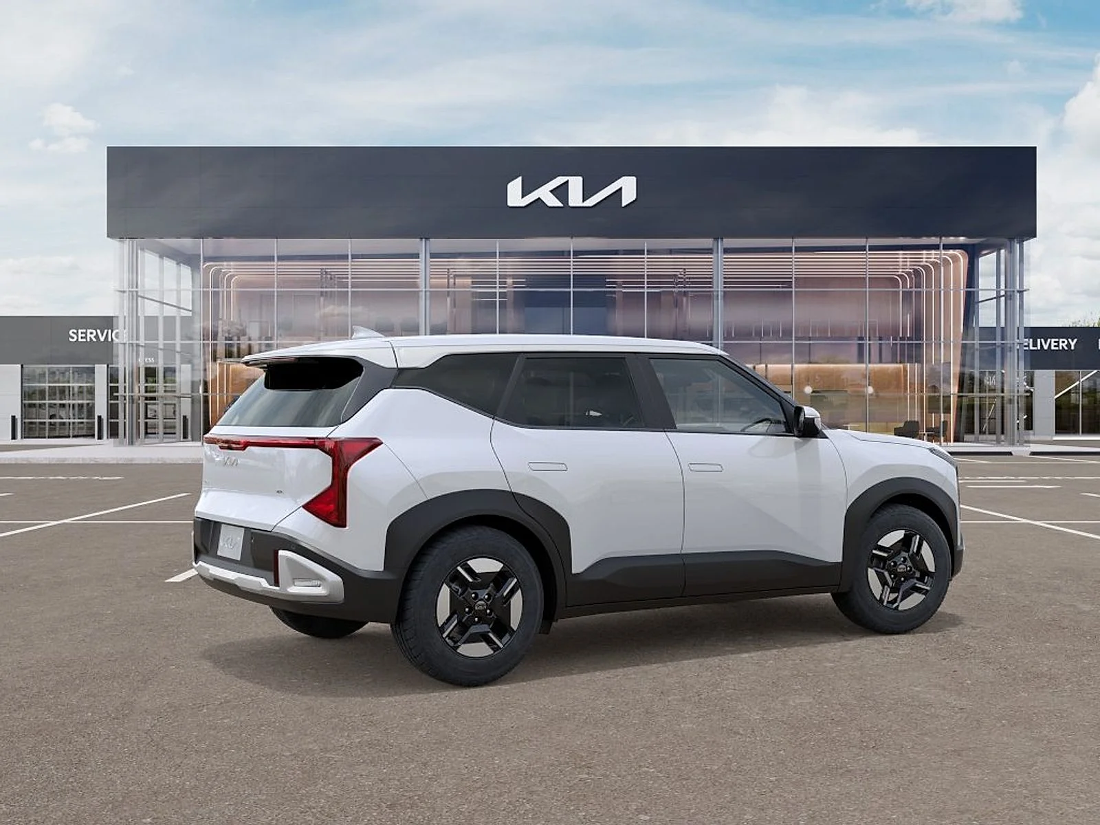 New 2027 White Kia LX image 7