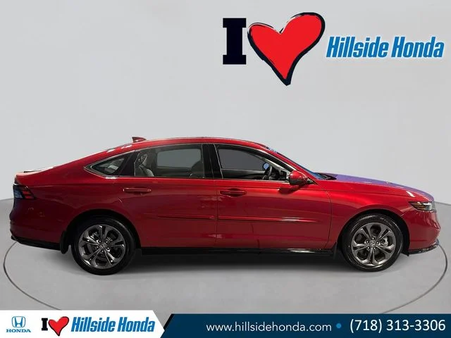 Certified Used 2023 Radiant Red Metallic Honda HYBRID EX-L BD image 6