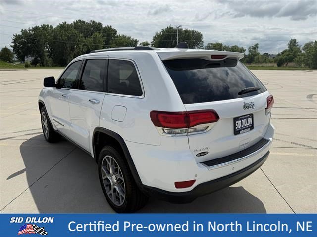Certified Used 2022 Bright White Clearcoat Jeep Limited image 7