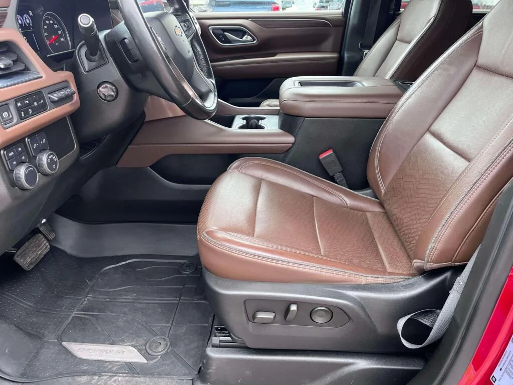 Used 2021 Cherry Red Tintcoat Chevrolet High Country image 16