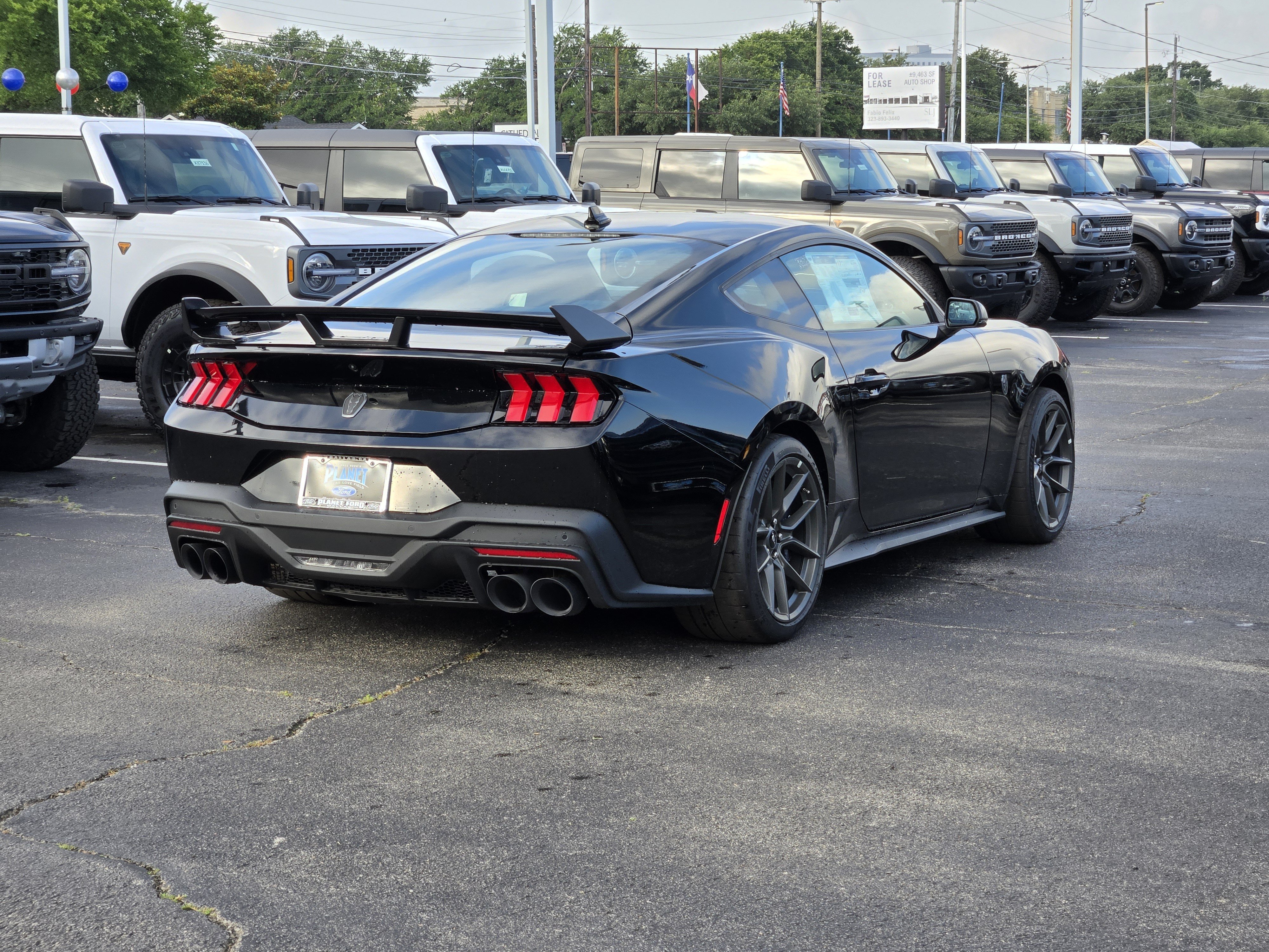 New 2026 Shadow Black Ford Dark Horse Premium image 4