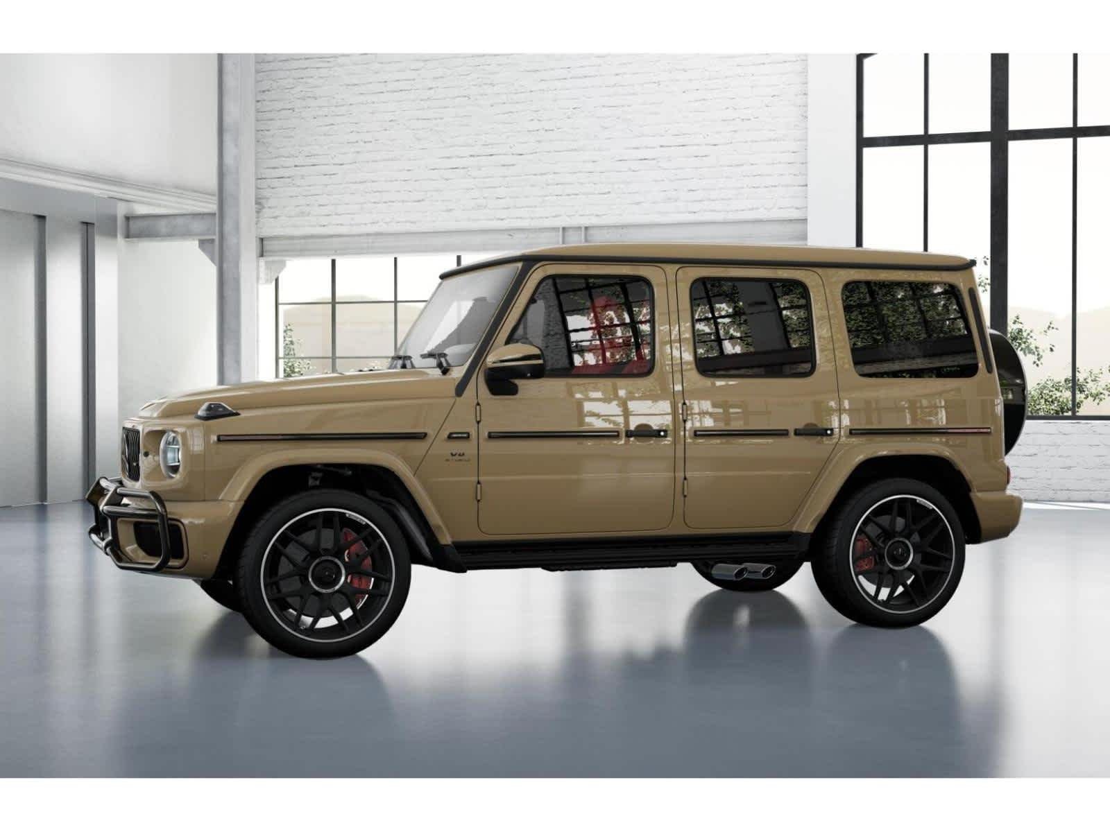 New 2027 MANUFAKTUR Desert Sand non-metallic Mercedes-Benz AMG® G 63 SUV image 35