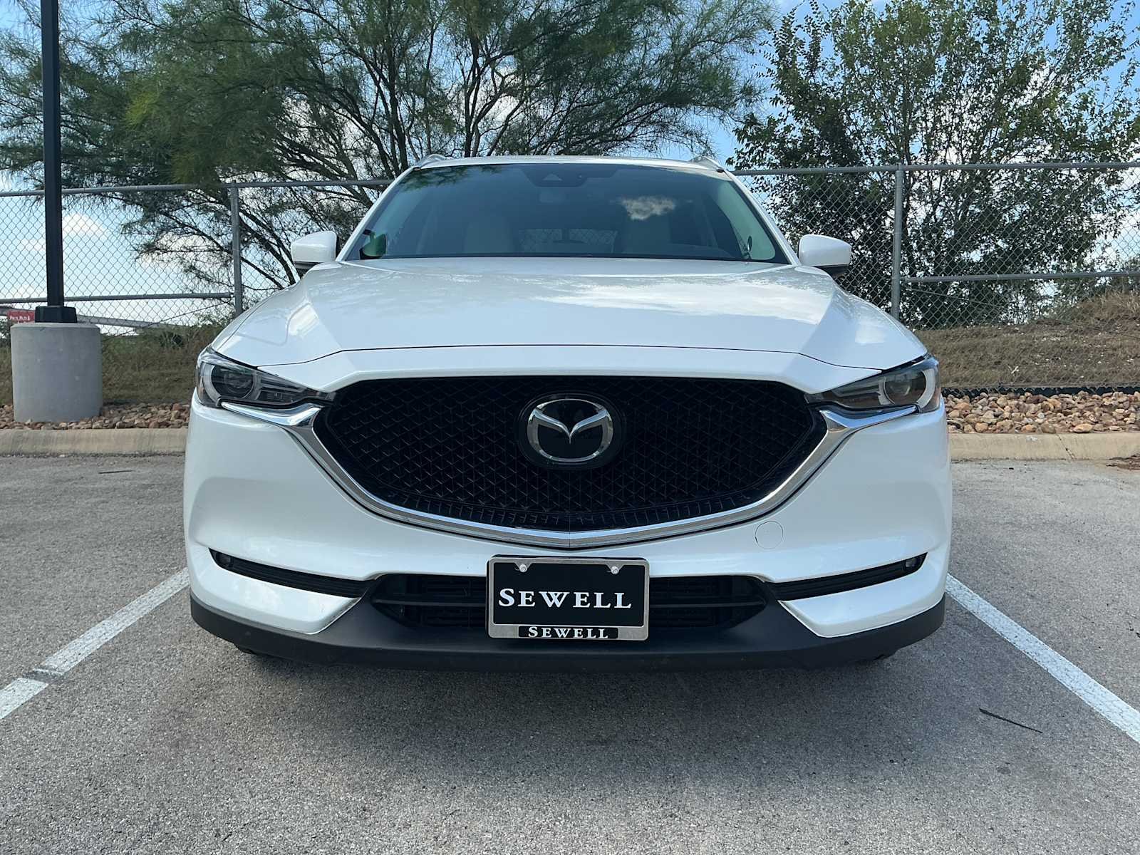 Used 2021 Snowflake White Pearl Mica Mazda Grand Touring Reserve image 2