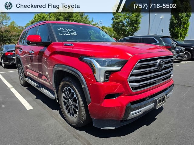 Used 2023 Supersonic Red Toyota Limited image 3