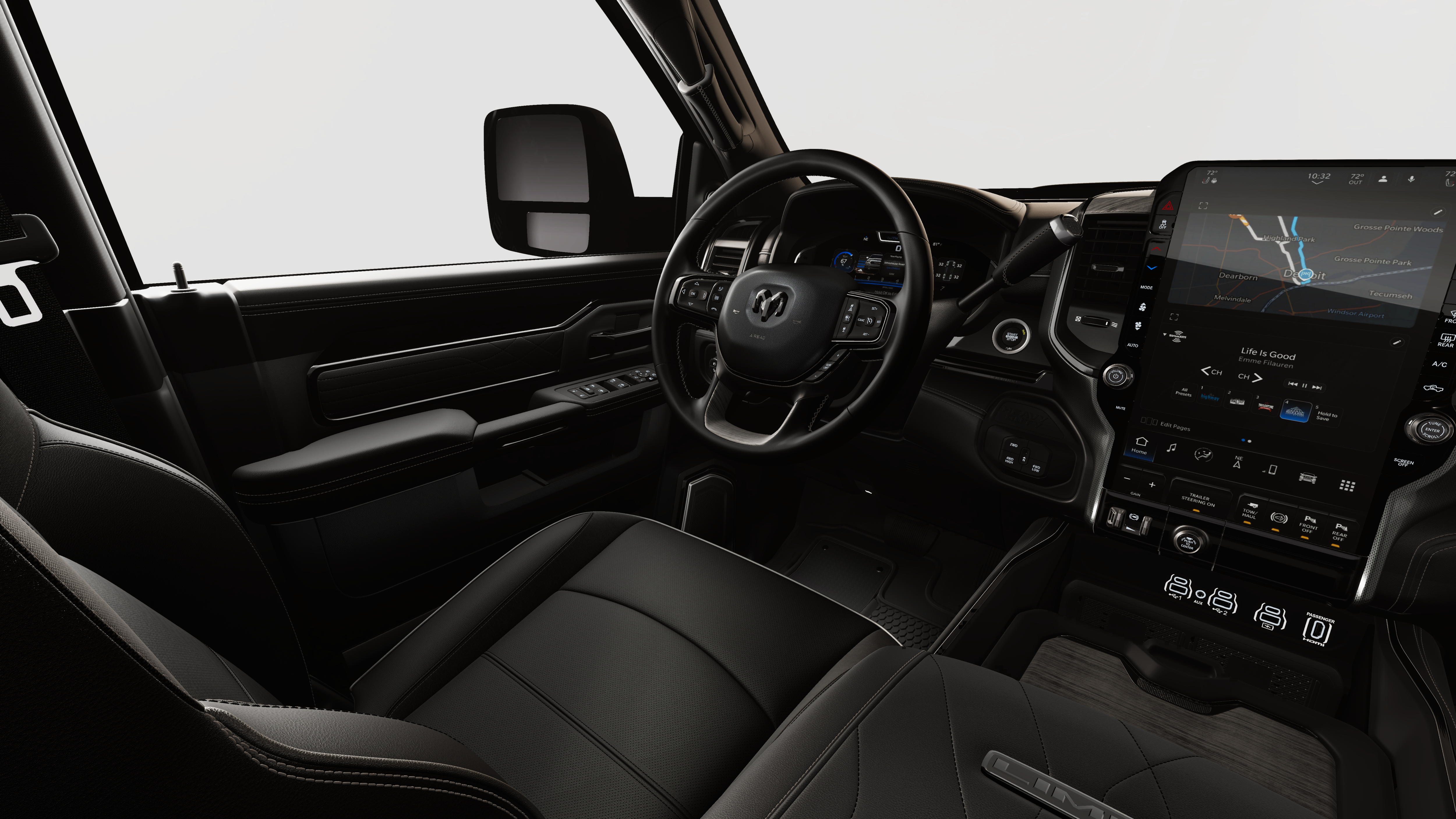 New 2026 Diamond Black Crystal Pearl-Coat Exterior Paint RAM Limited image 20