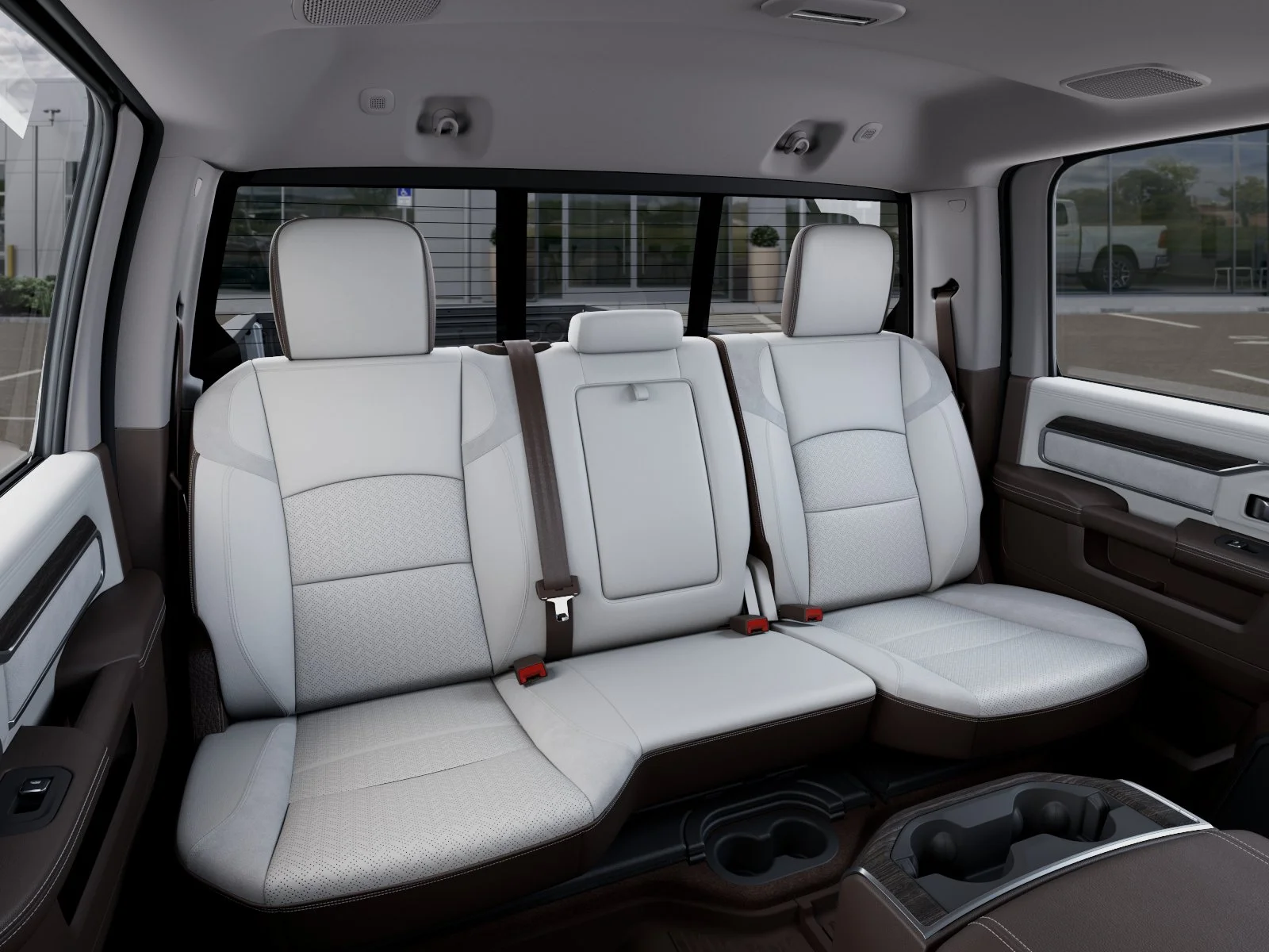 New 2026 Bright White Clear-Coat Exterior Paint RAM Laramie image 41