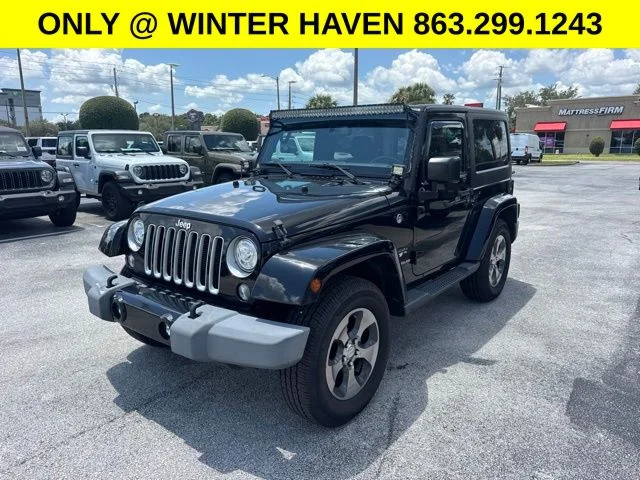 Used 2017 Black Jeep Sahara image 6