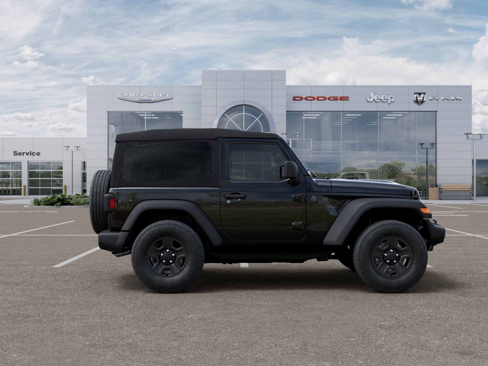 New 2026 Black Clear-Coat Exterior Paint Jeep Sport image 33