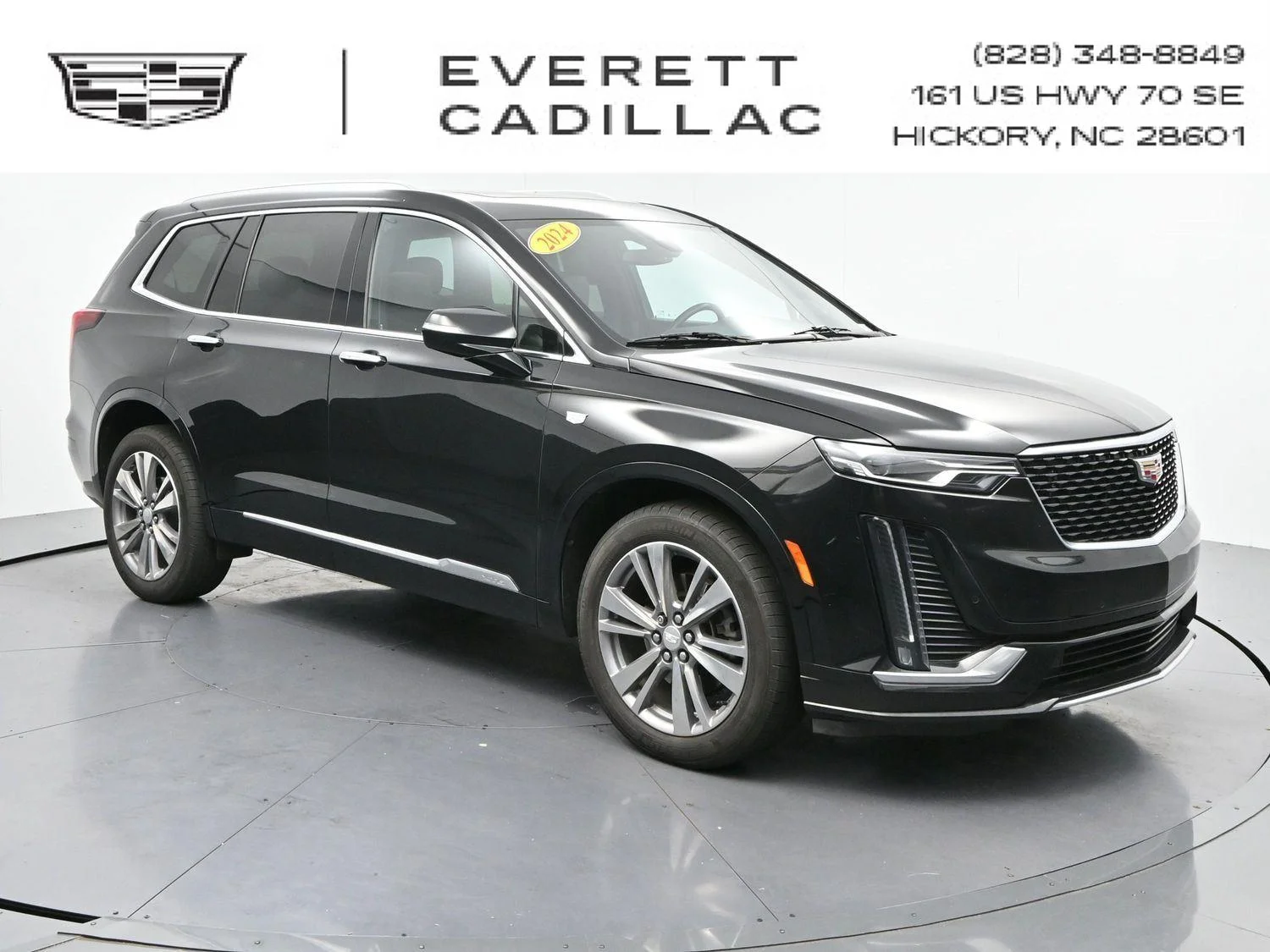 Used 2024 Stellar Black Metallic Cadillac Premium Luxury image 1