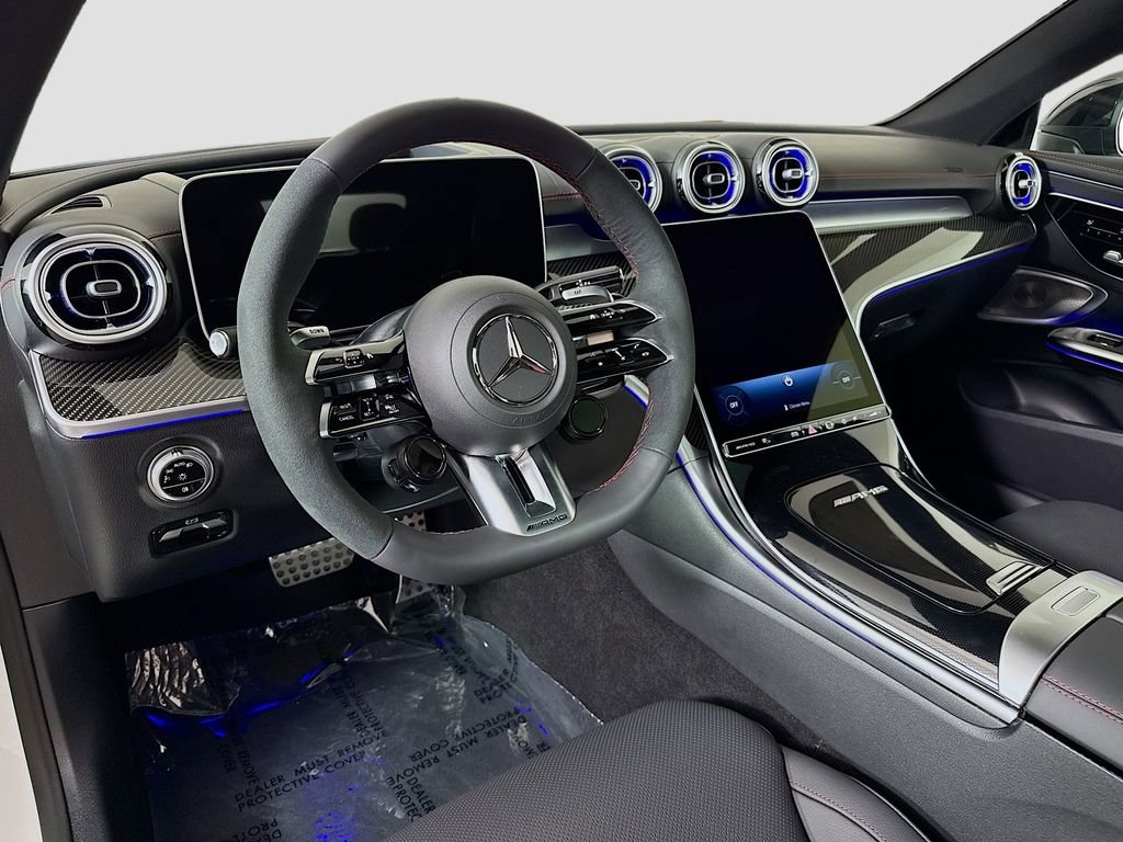 New 2026 MANUFAKTUR Moonlight White Metallic Mercedes-Benz AMG® CLE 53 4MATIC+ Coupe image 42