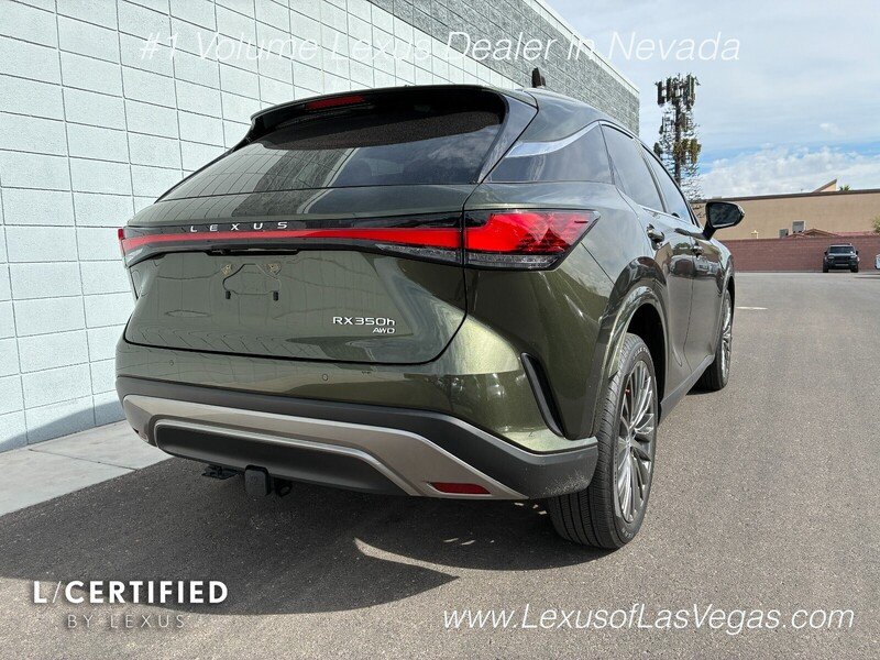 Certified Used 2024 Nori Green Pearl Lexus 350h Luxury image 3