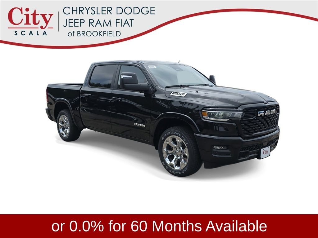 New 2026 Diamond Black Crystal Pearlcoat RAM Big Horn/Lone Star image 1
