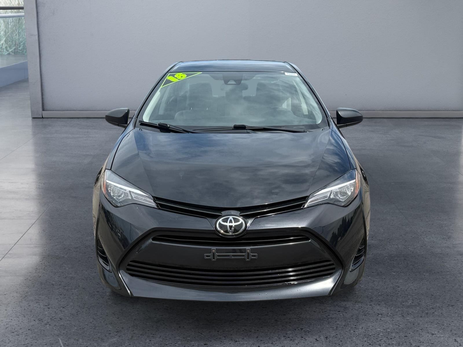 Used 2018 Black Sand Pearl TOYOTA LE CVT image 8