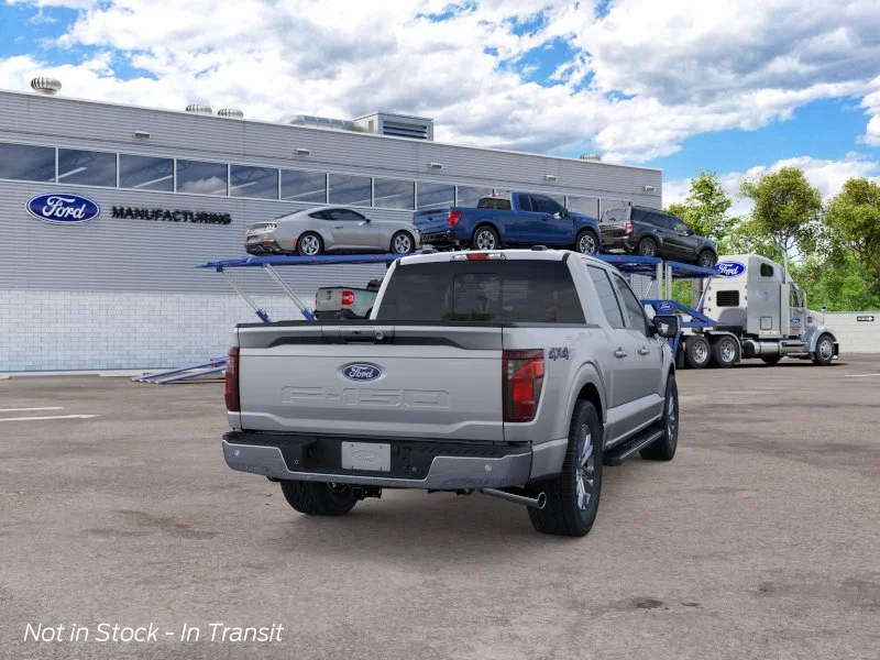 New 2026 Iconic Silver Metallic Ford XLT image 8
