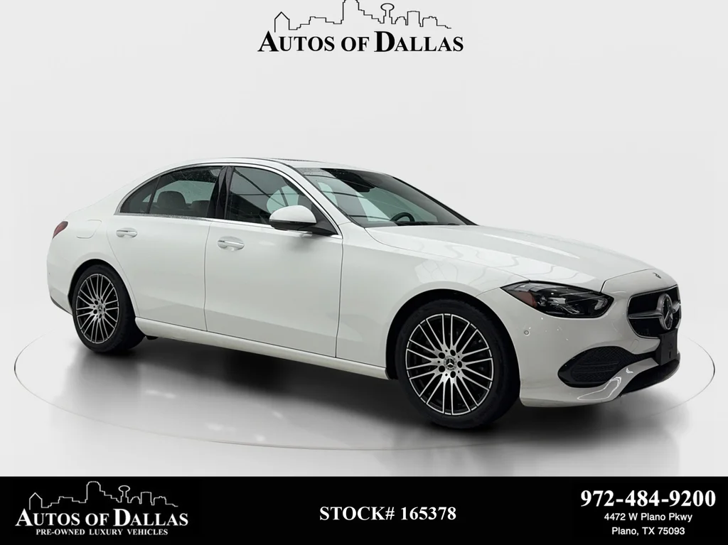Used 2024 White Mercedes-Benz C 300 image 1