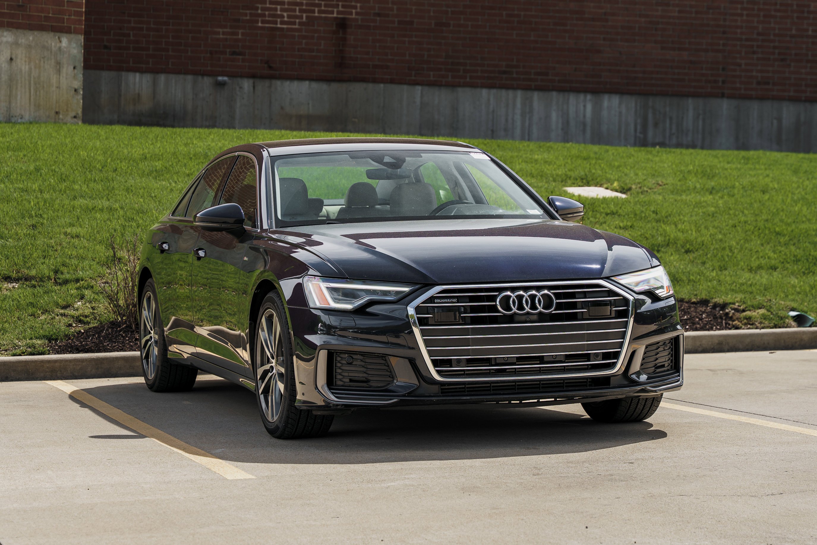 Used 2022 Firmament Blue Metallic Audi Premium Plus image 2