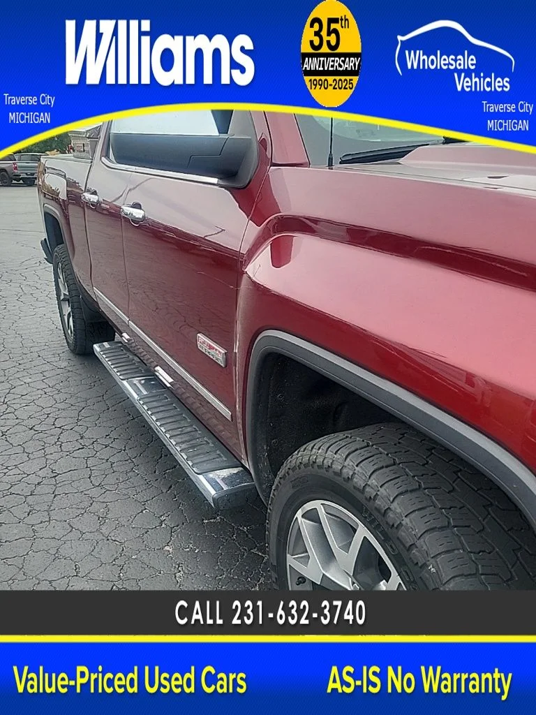 Used 2016 Crimson Red Tintcoat GMC SLT image 4