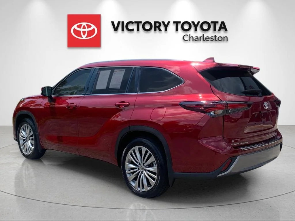Used 2025 Red Toyota Platinum image 3