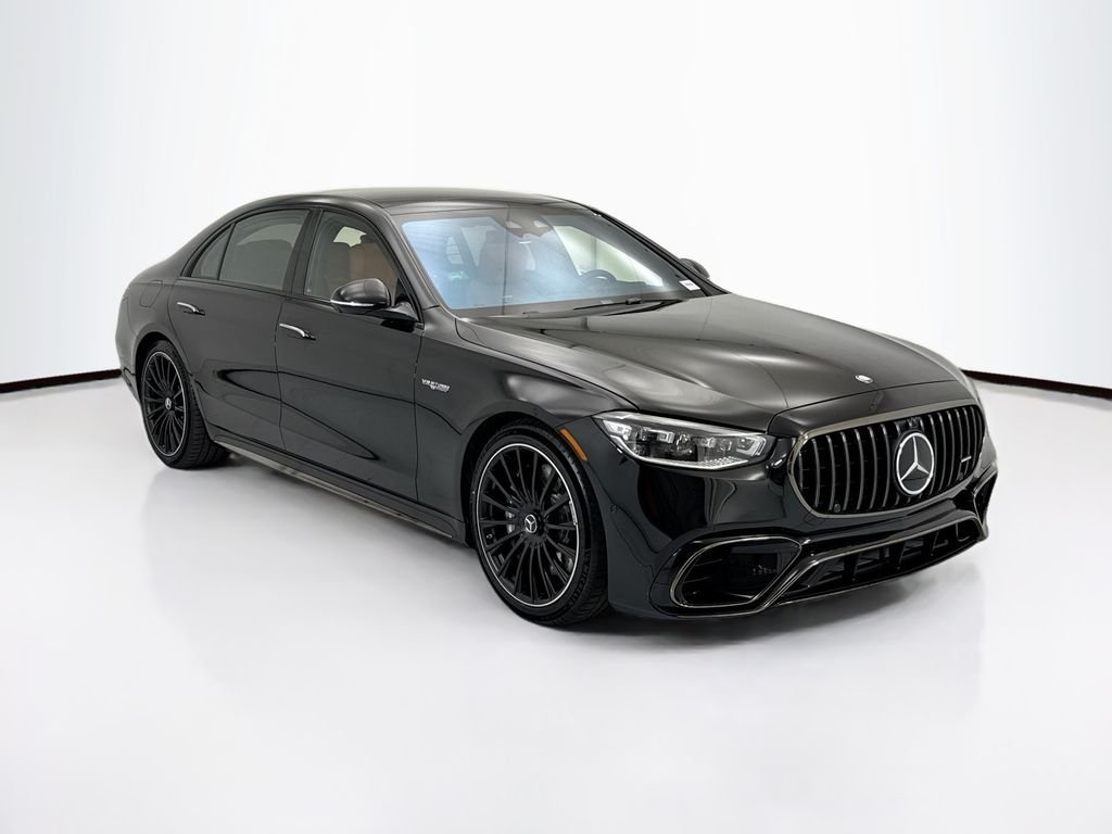 New 2026 Obsidian Black Metallic Mercedes-Benz S 63 E AMG® image 3