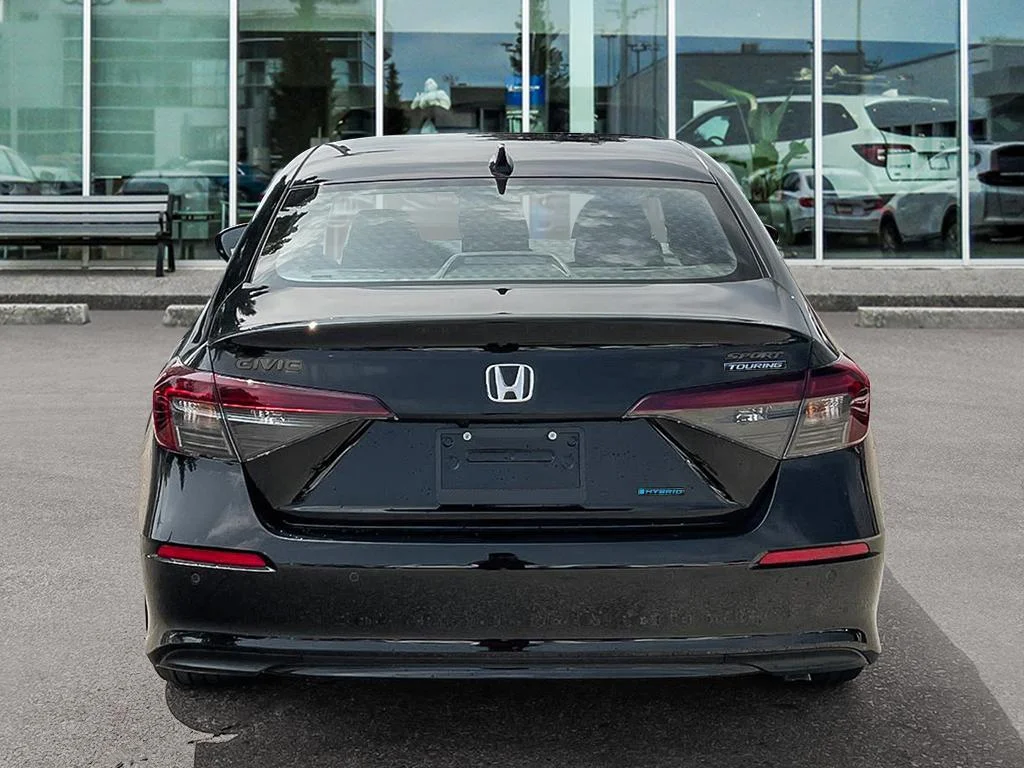 New 2026 Crystal Black Pearl Honda SPORT TOURING The Civic — fully loaded,fully effi image 5