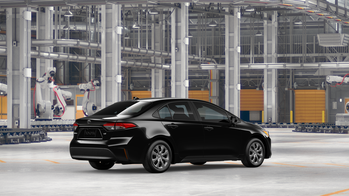 New 2026 Midnight Black Metallic Toyota LE image 10
