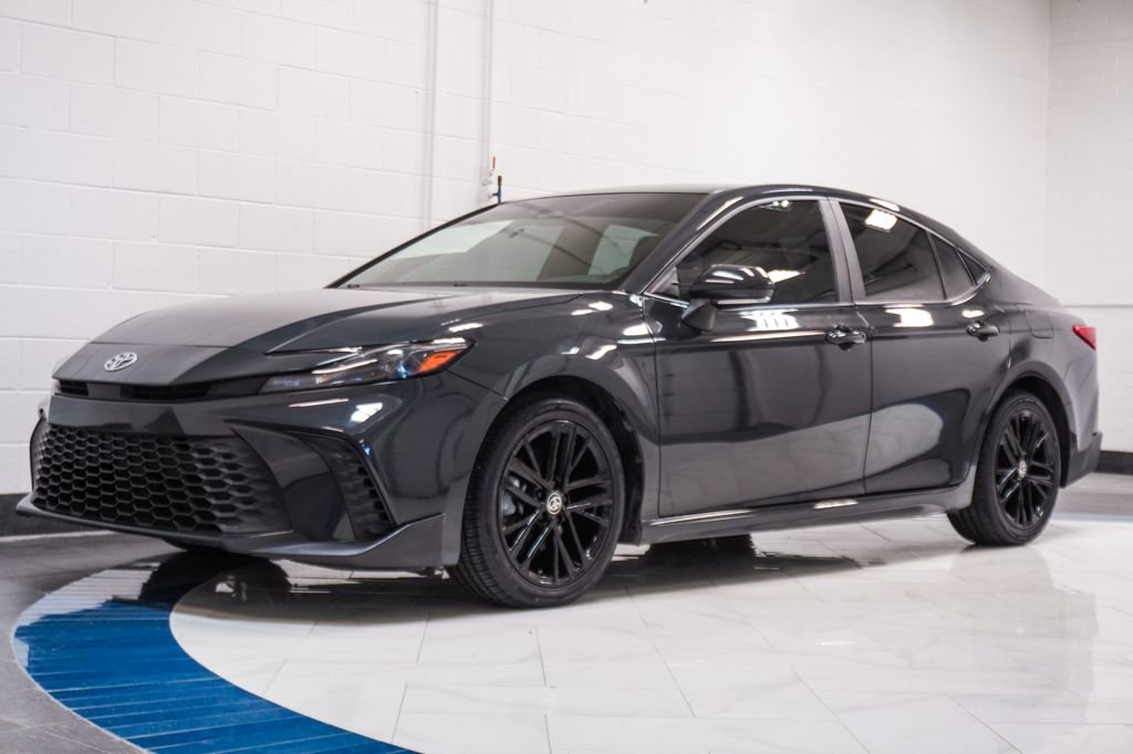 Used 2025 Black Toyota SE image 4