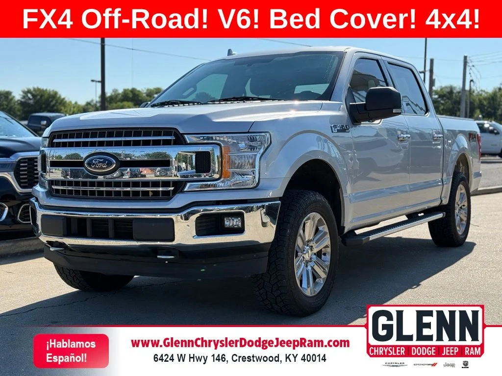Used 2018 Silver Ford XLT image 1
