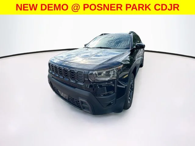 New 2026 Diamond Black Crystal Pearlcoat Jeep Laredo image 1