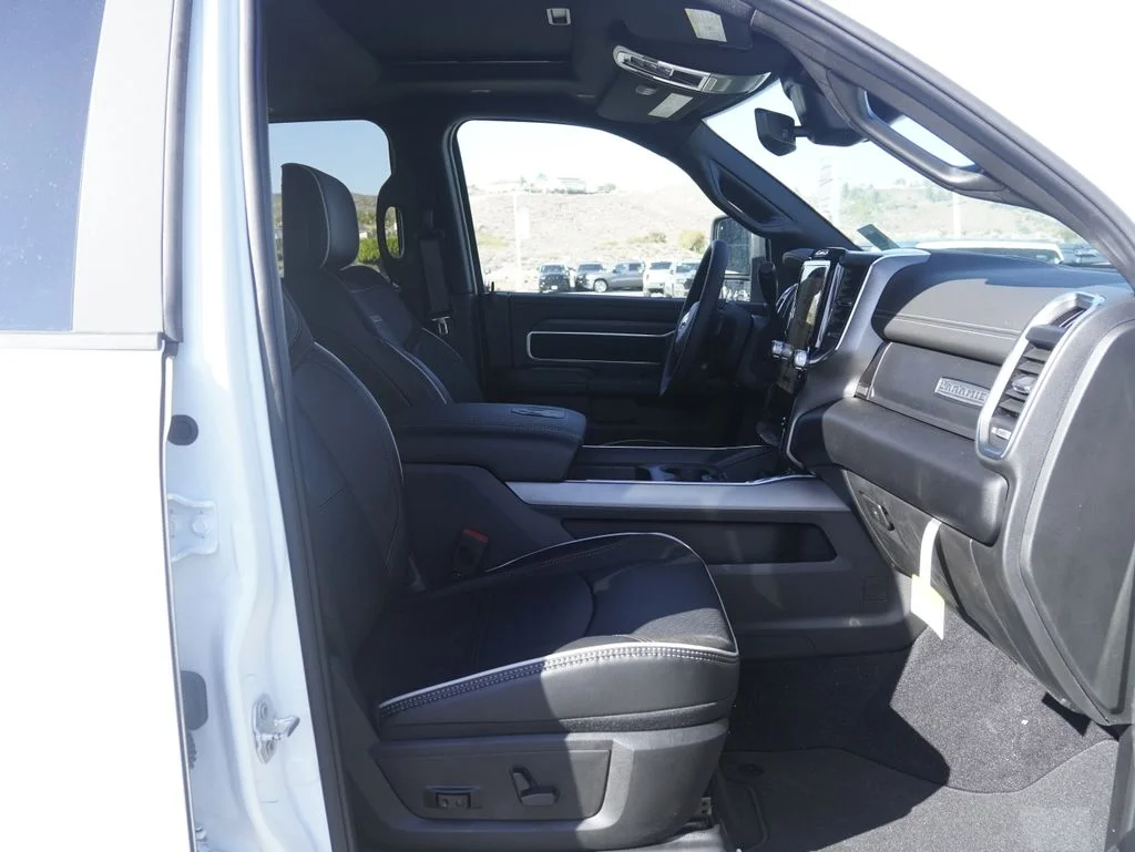 New 2026 Bright White Clear-Coat Exterior Paint RAM Laramie image 22