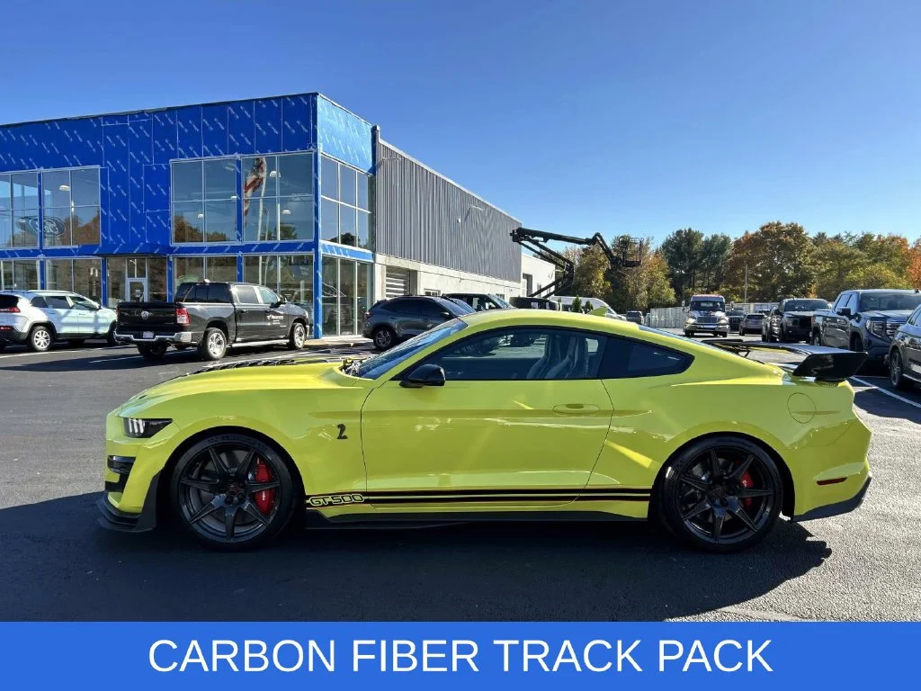Used 2021 Yellow Ford Shelby GT500 image 6
