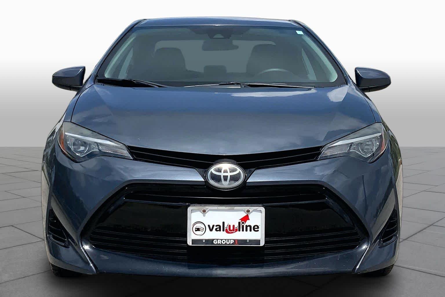 Used 2018 Slate Metallic Toyota LE image 4