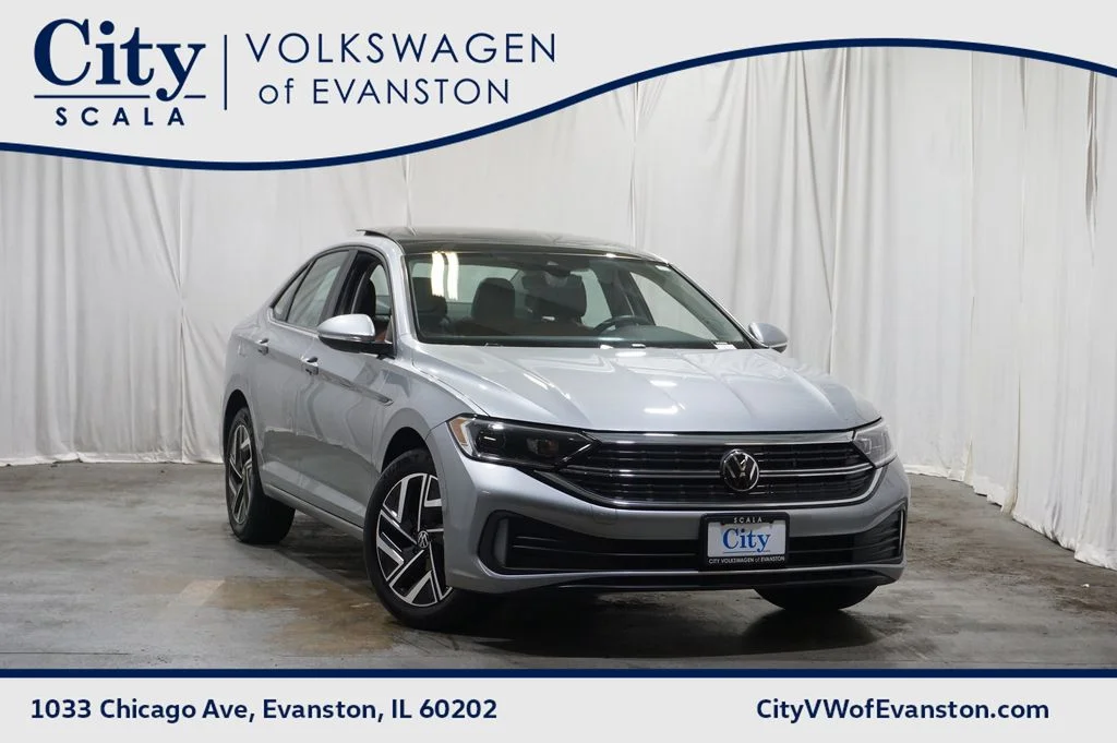 Certified Used 2023 Silver Volkswagen 1.5T SEL image 1