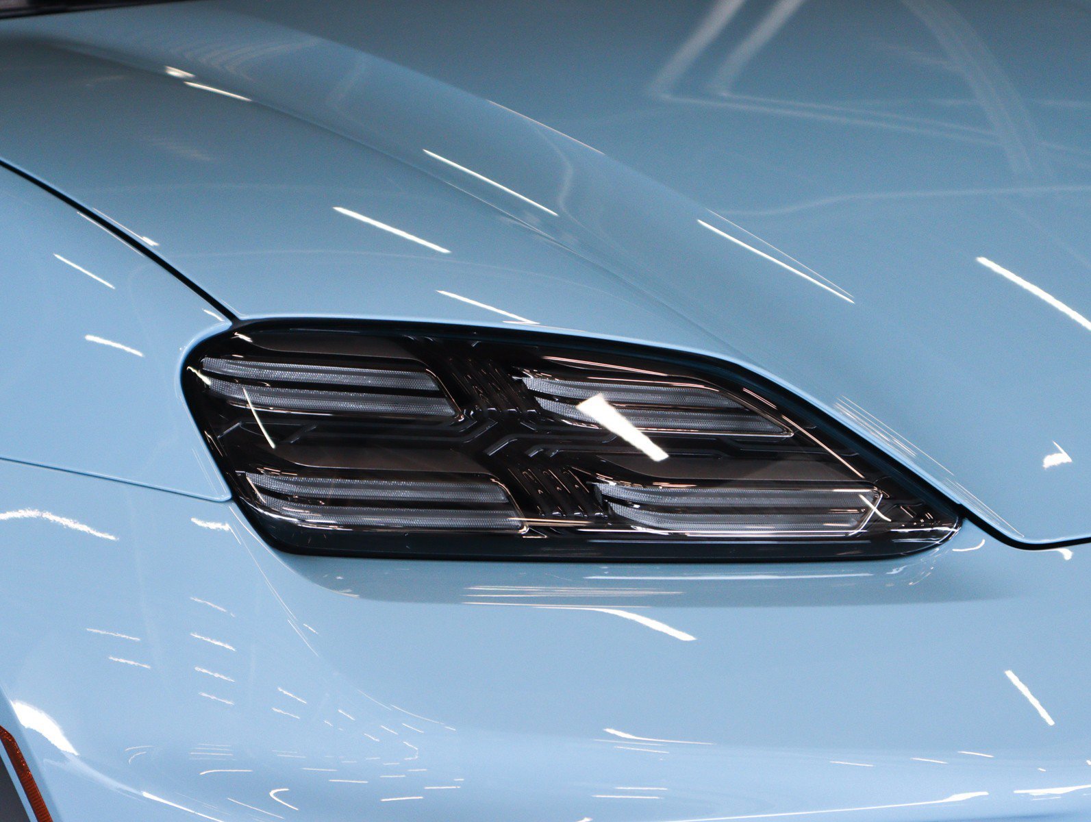 New 2026 Frozen Blue Metallic Porsche Electric image 29
