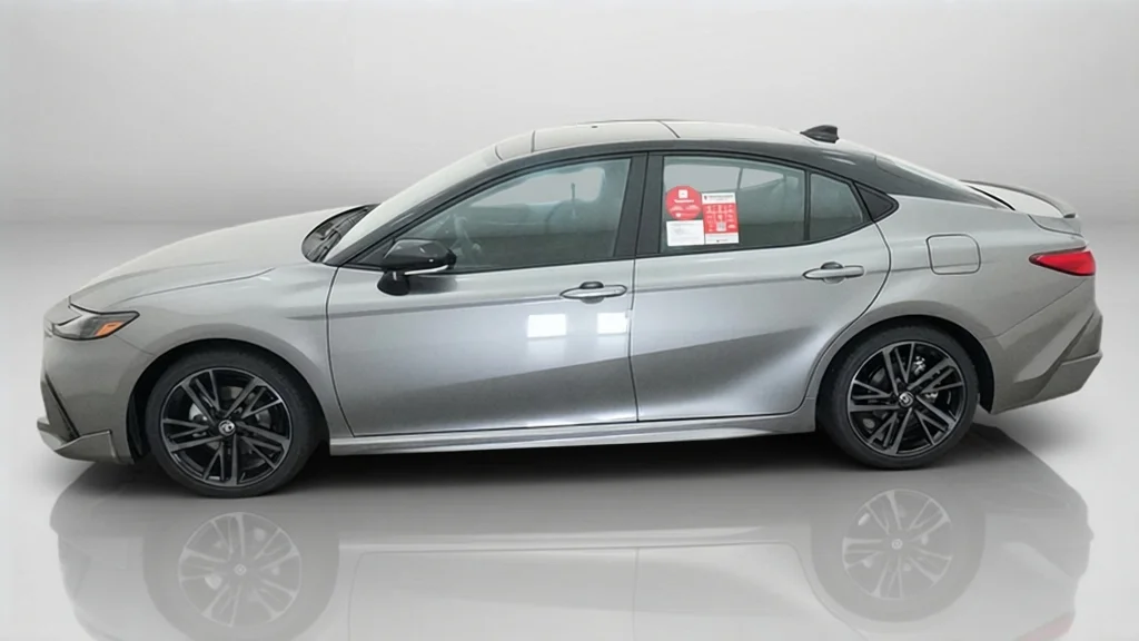New 2027 Heavy Metal with Midnight Black Metallic roof Toyota XSE image 15