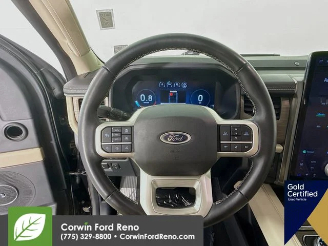 Used 2024 Agate Black Metallic Ford Limited image 15
