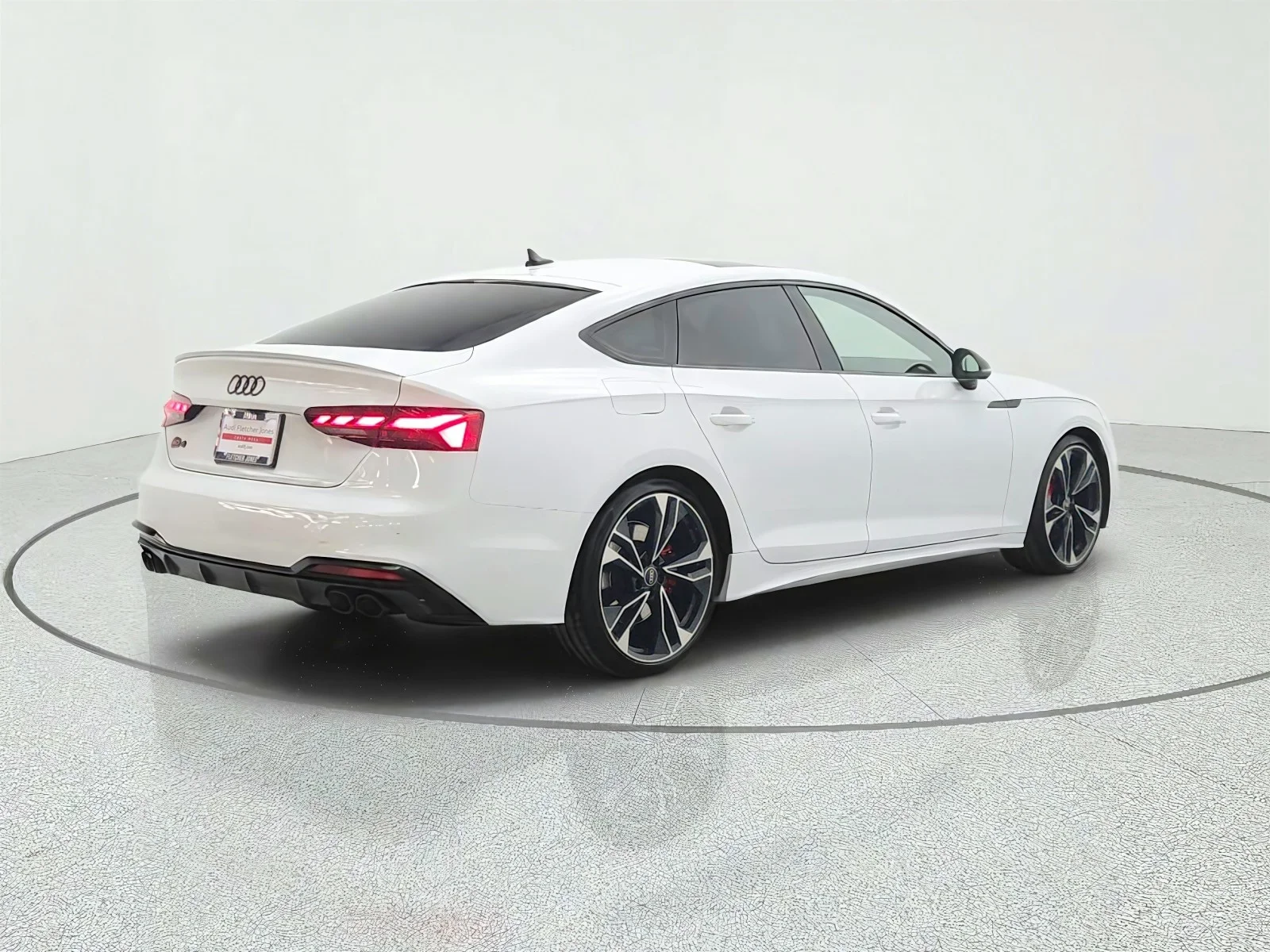 Used 2023 Glacier White Metallic Audi Premium Plus image 5