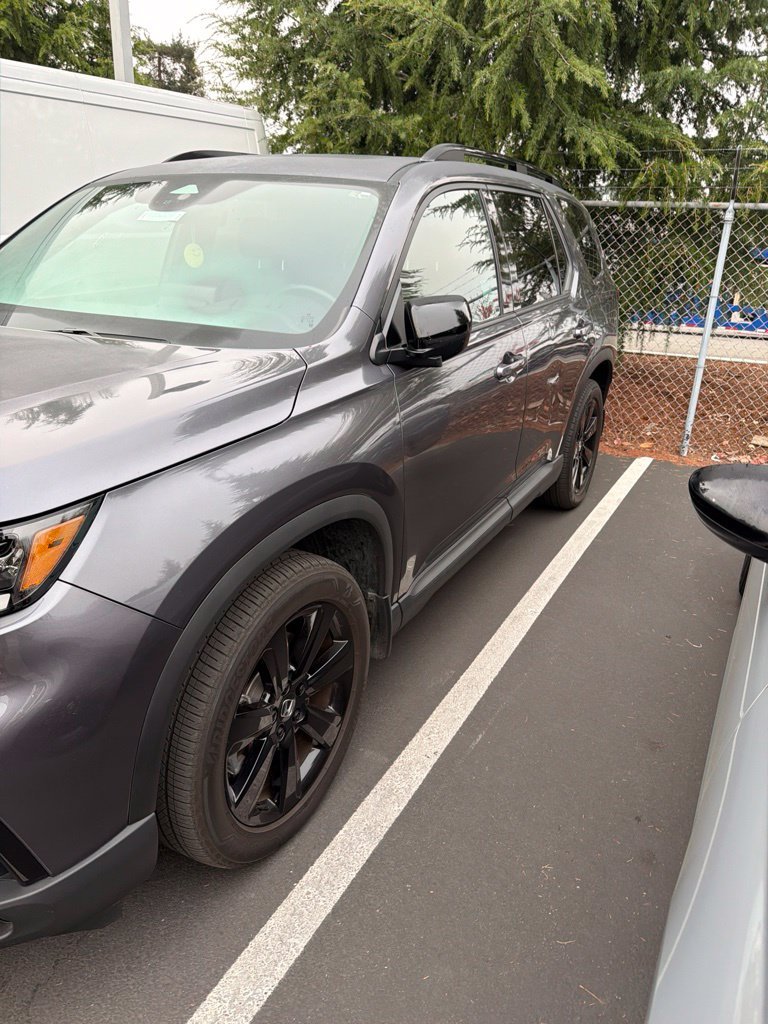 Certified Used 2025 Modern Steel Metallic Honda Black Edition image 2