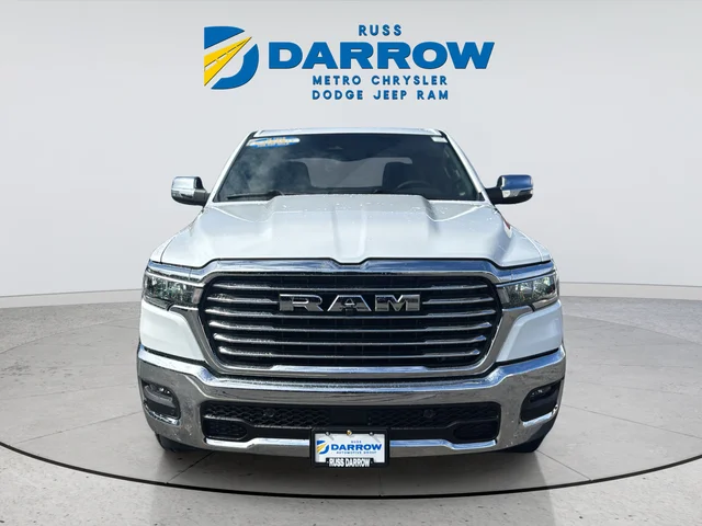 New 2026 Bright White Clear-Coat Exterior Paint RAM Laramie image 8