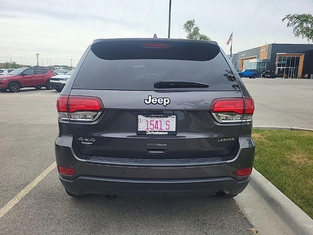 Certified Used 2021 Gray Jeep Laredo E image 4