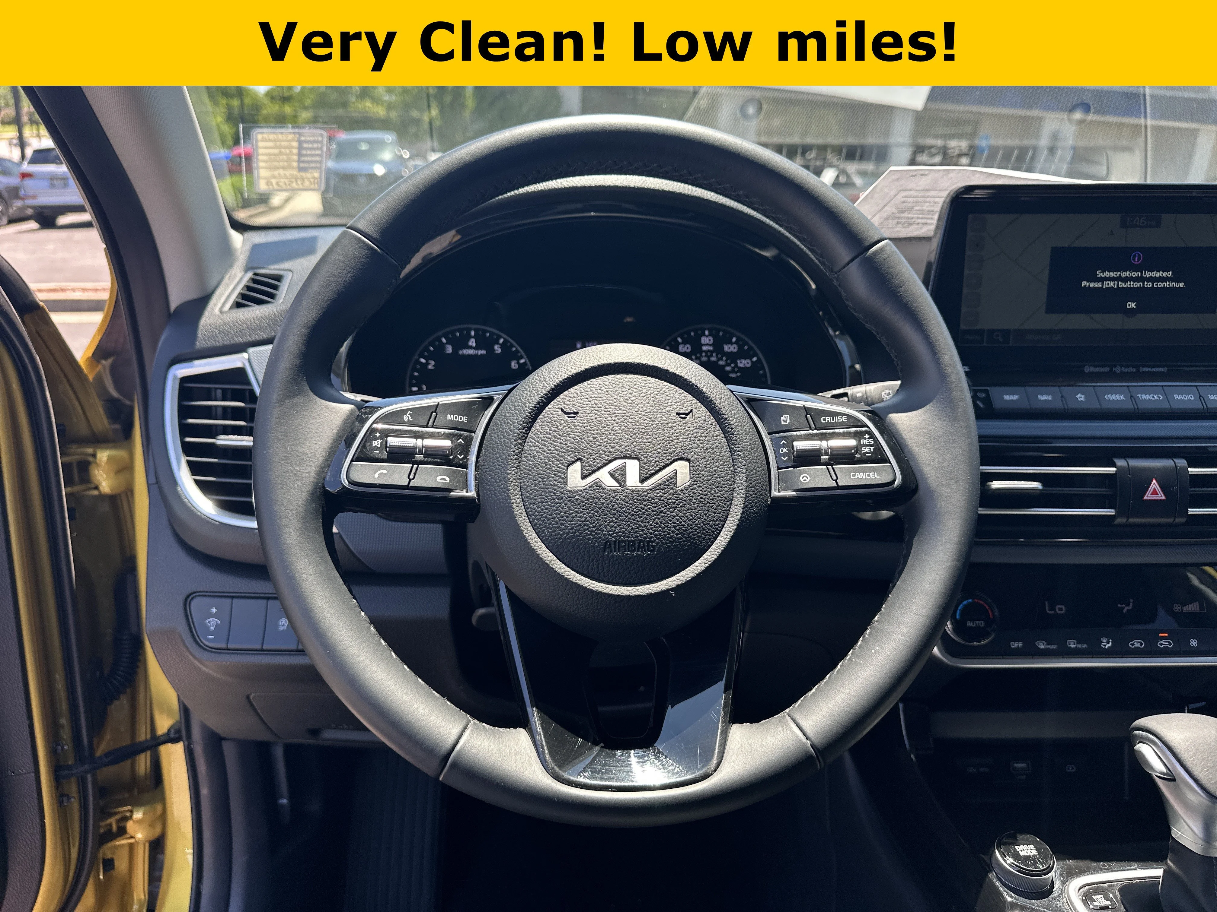 Used 2023 Starbright Yellow/Black Roof Kia Nightfall image 27