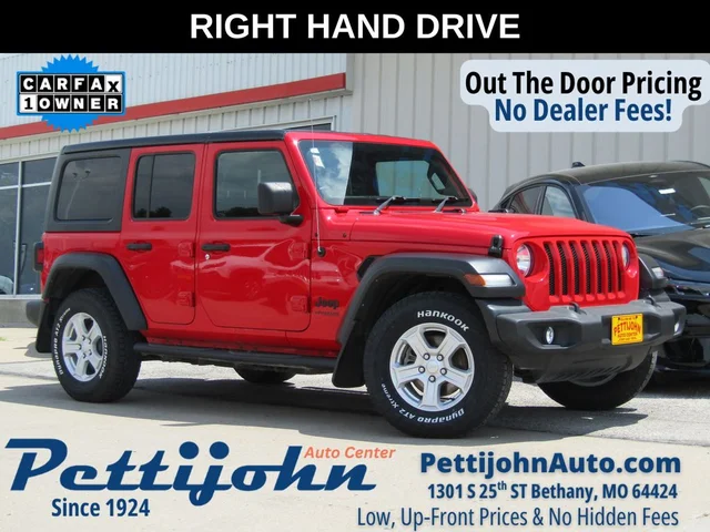 2022 Jeep Wrangler Unlimited Sport RHD