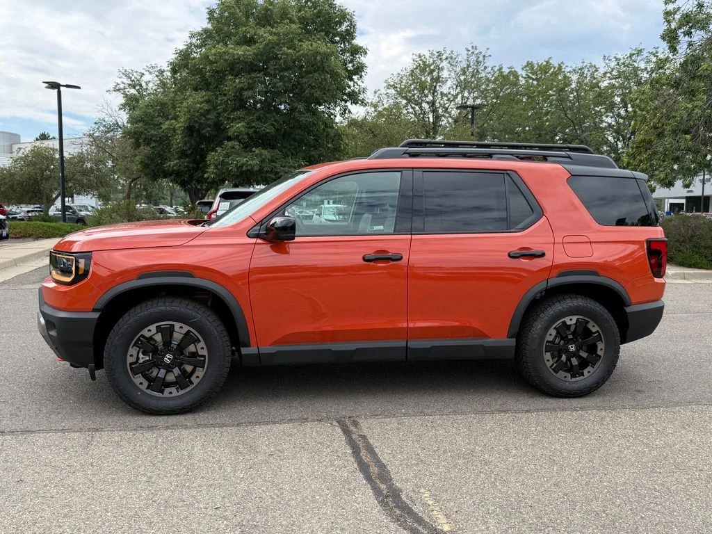 New 2026 Sunset Orange Honda TrailSport Elite image 8