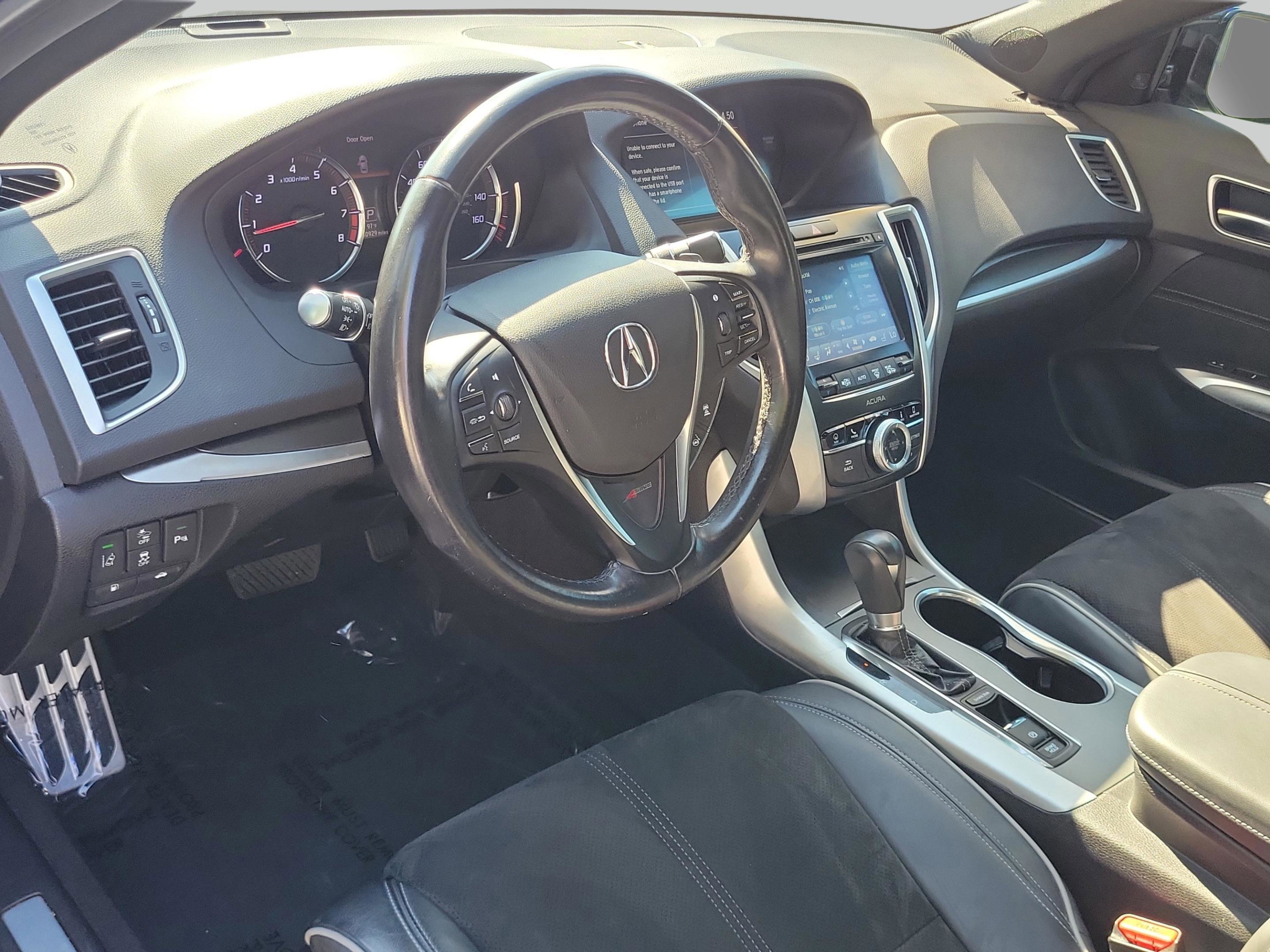Used 2020 Blue Acura 2.4L A-Spec Pkg image 8