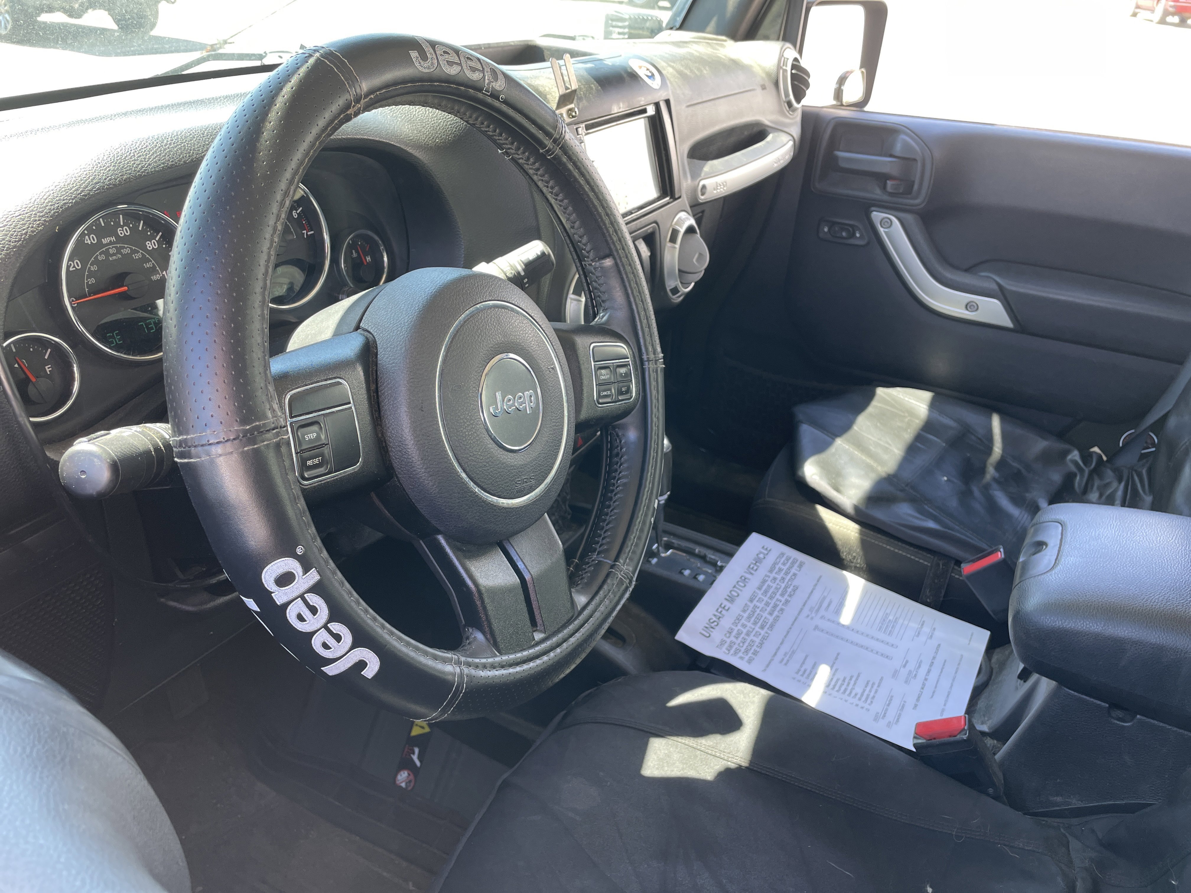 Used 2015 Tank Clearcoat Jeep Rubicon image 4