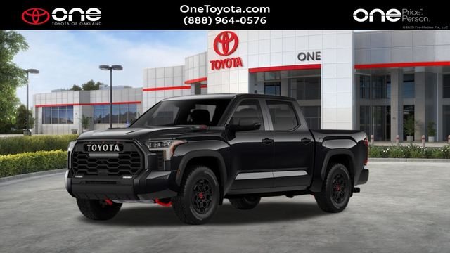 New 2026 Midnight Black Metallic Toyota Tundra TRD Pro image 2