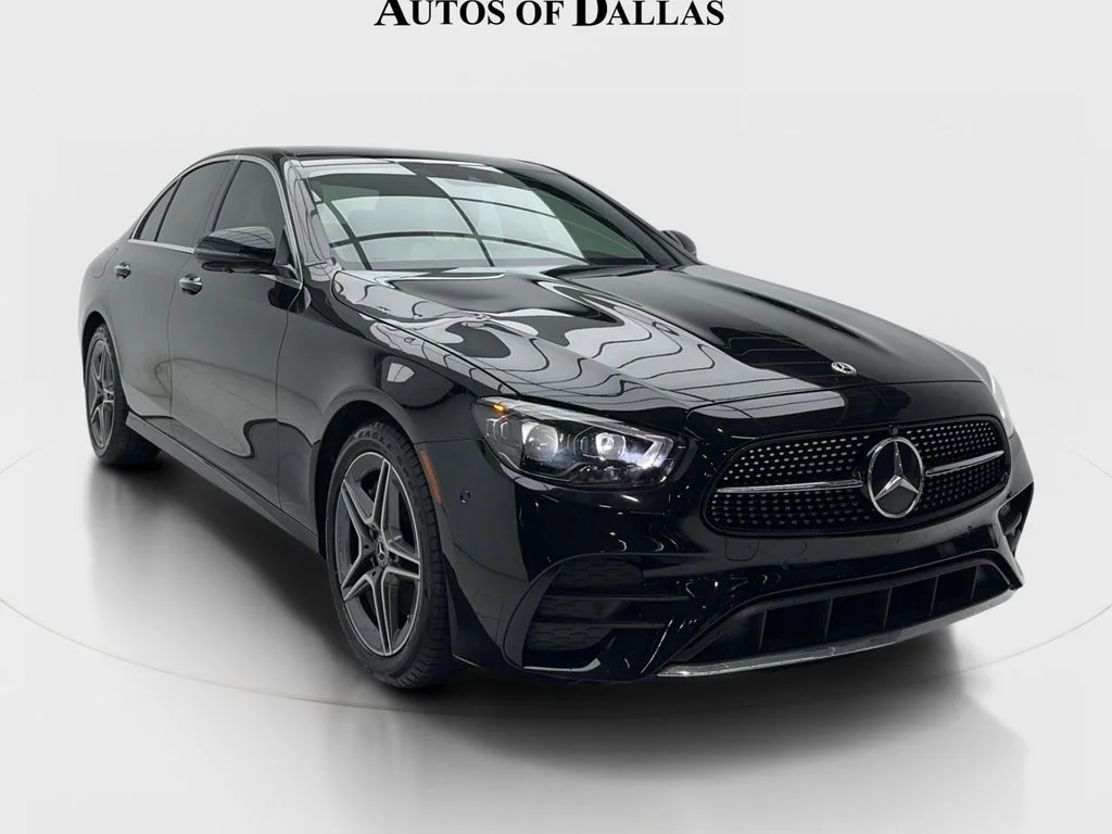 Used 2023 Black Mercedes-Benz E 350 image 2